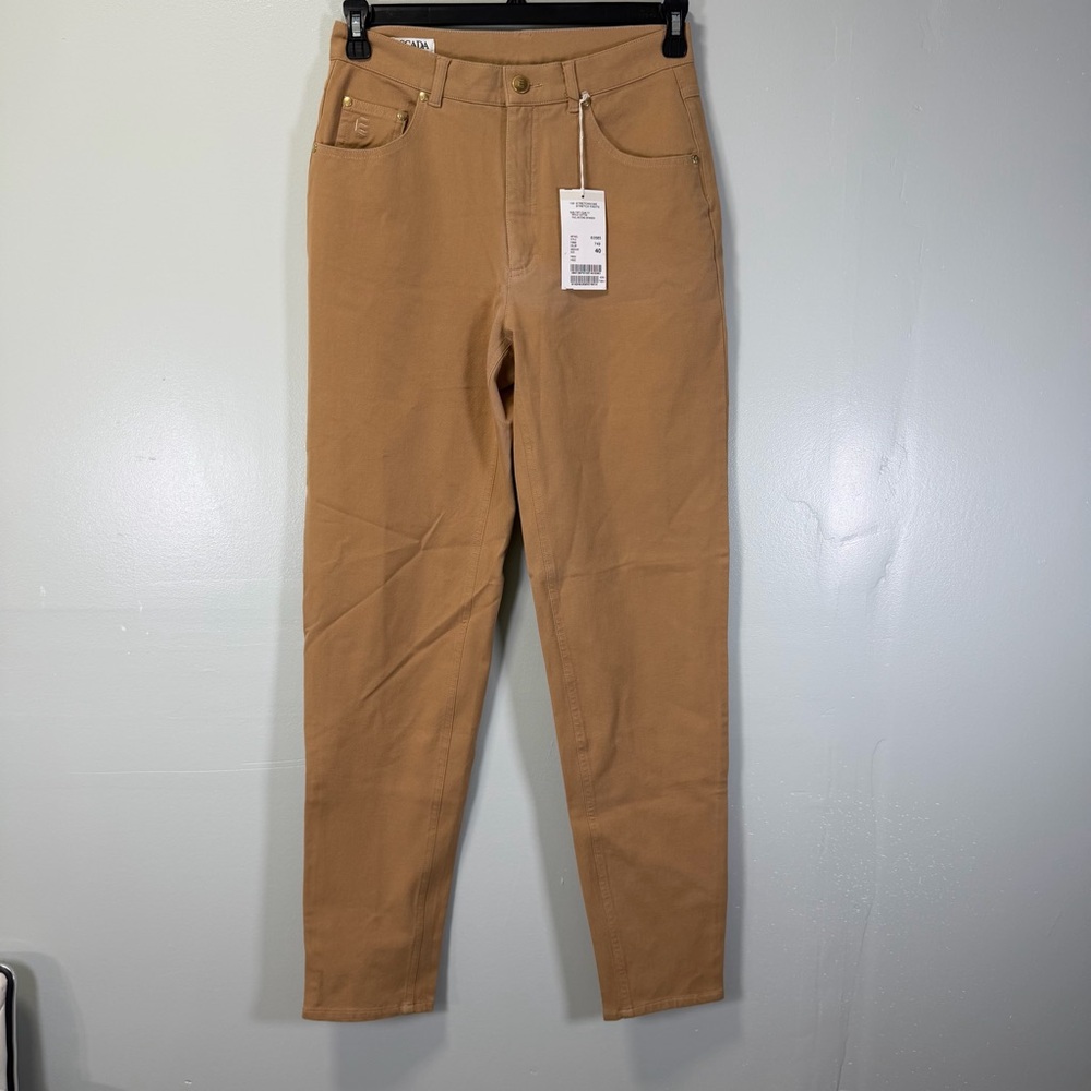 Escada Sport Vintage Camel Stretch Jeans 28x31 NWT